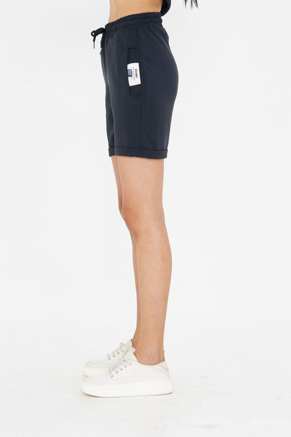 Bağcıklı Lastikli Modal Şort