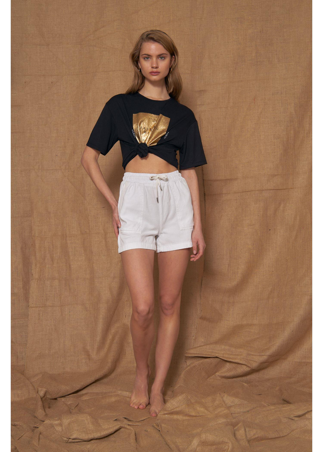Baskılı Basic T-shirt