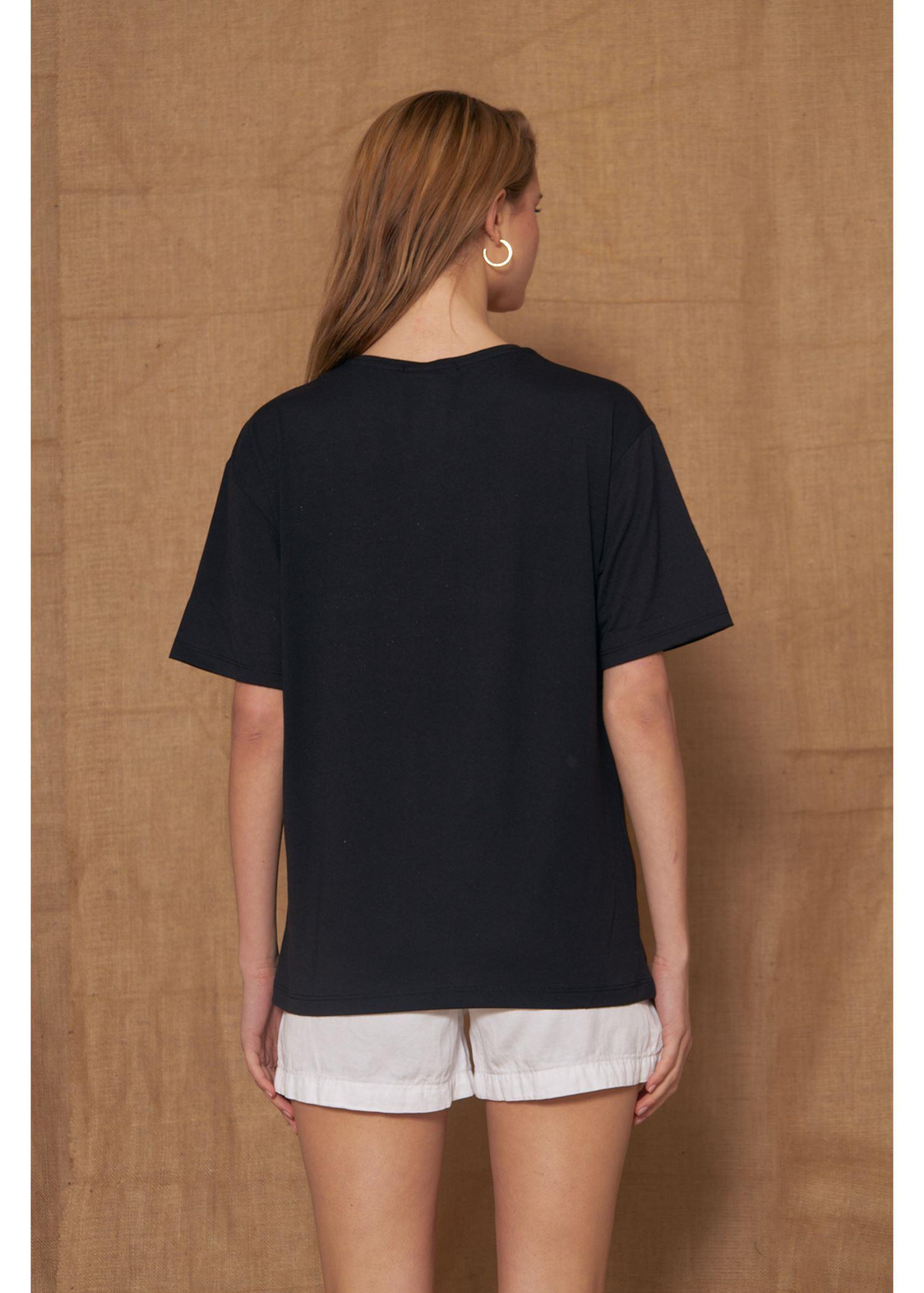 Baskılı Basic T-shirt