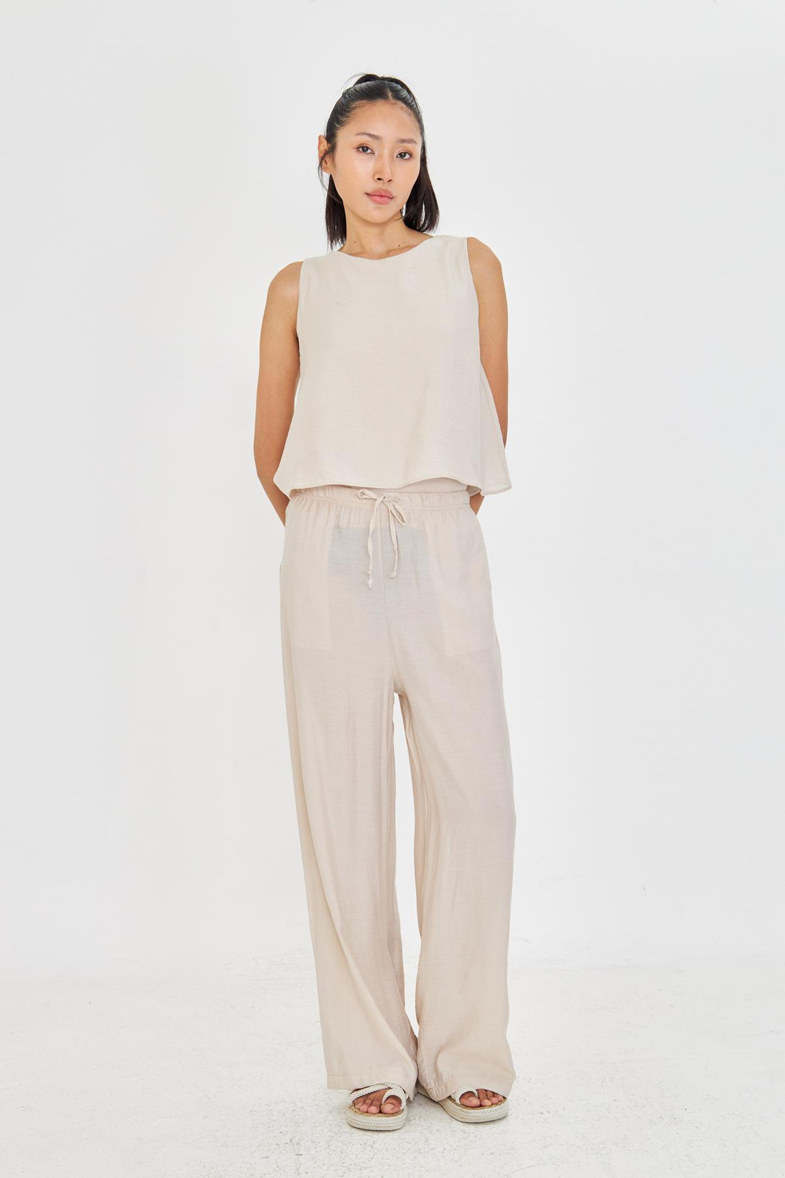 Beli Bağlamalı Pantolon