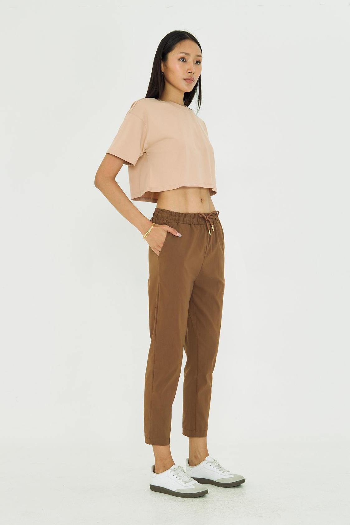 Beli Lastikli Fleto Cepli Pantolon