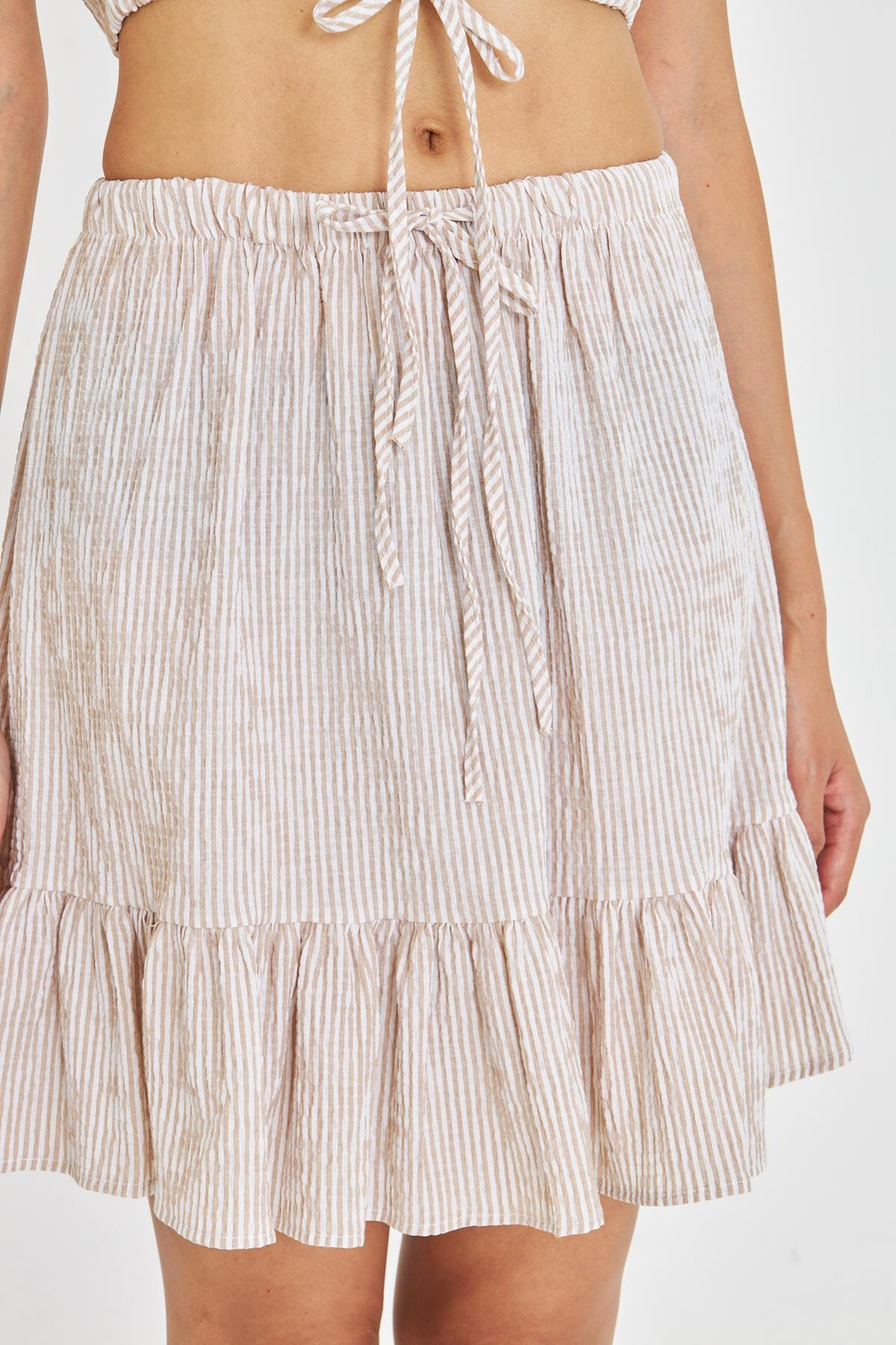 Beli Lastikli Gofre Etek