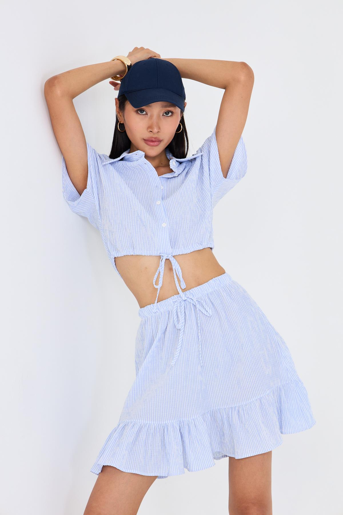 Beli Lastikli Gofre Etek