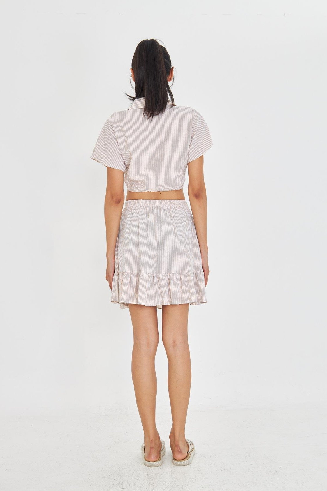 Beli Lastikli Gofre Etek