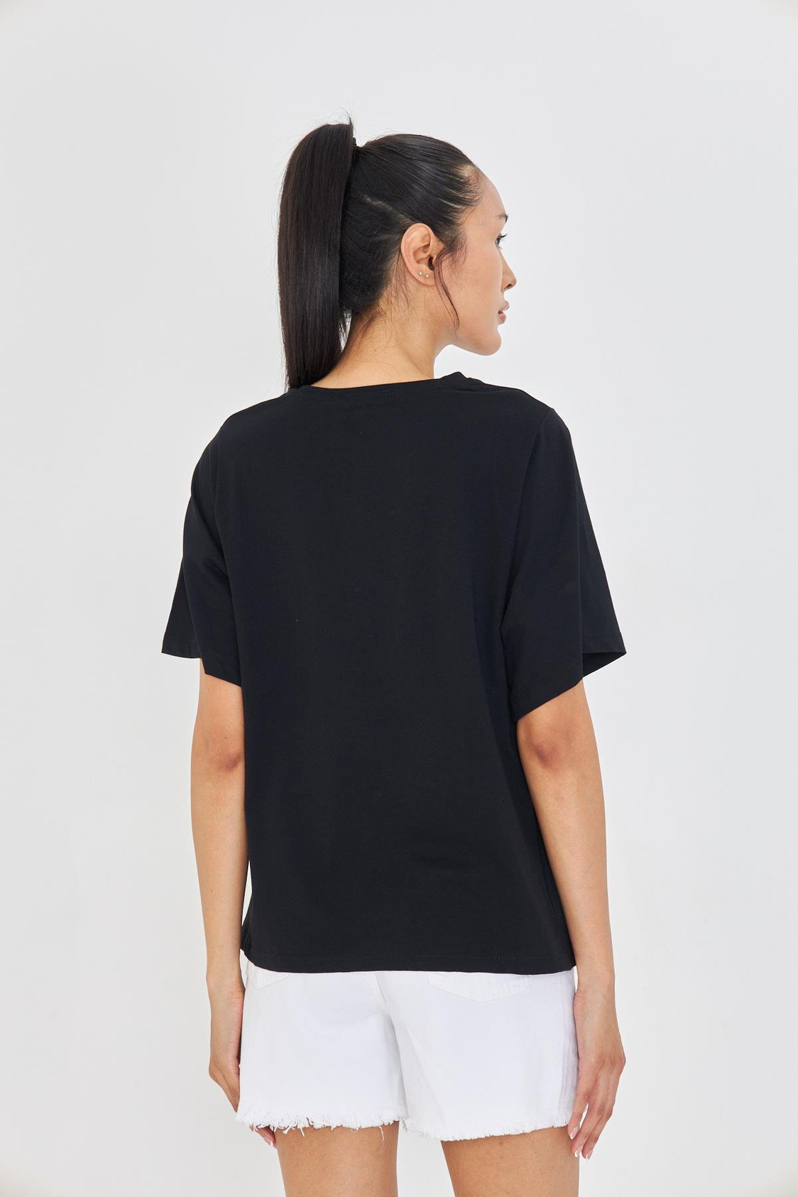 Bisiklet Yaka Basic T-shirt