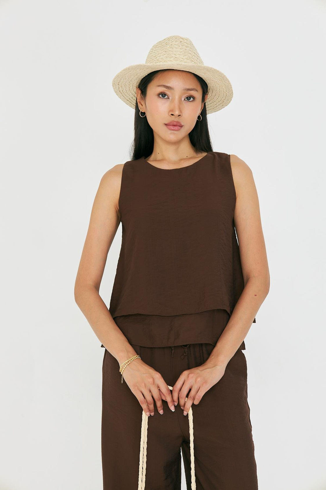 Bisiklet Yaka Kısa Bluz