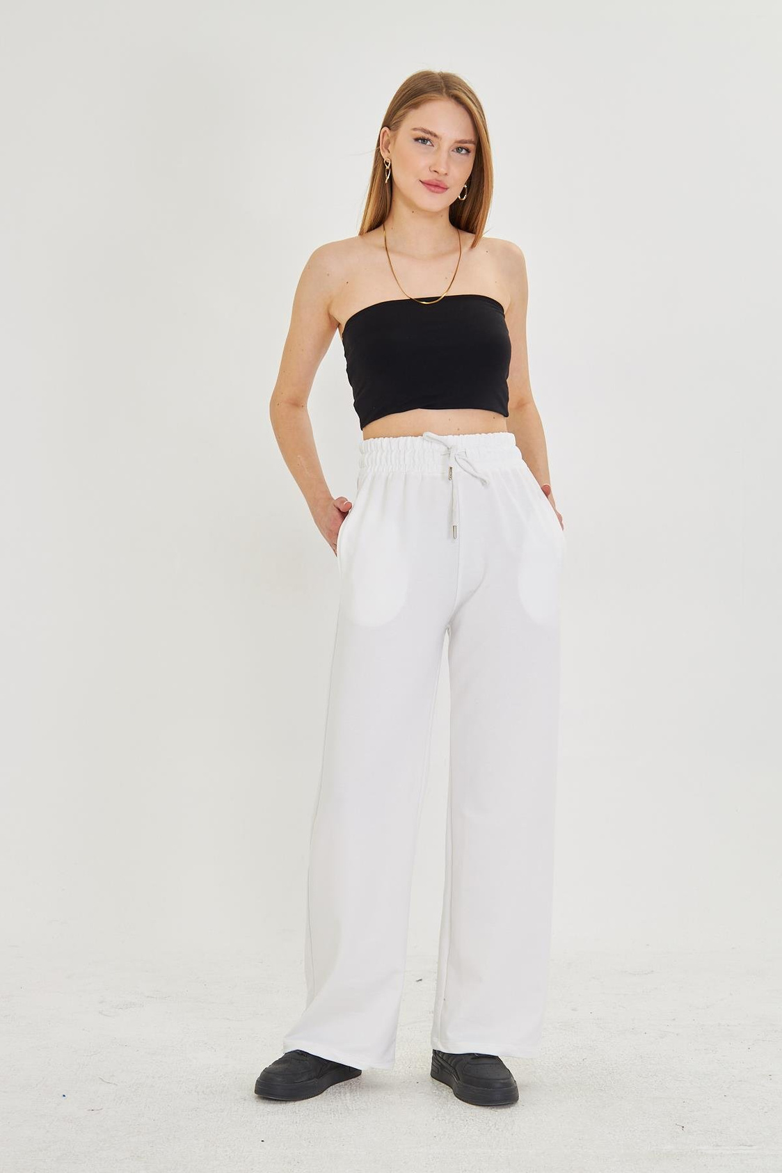 Bol Paça İki İplik Eşofman Altı