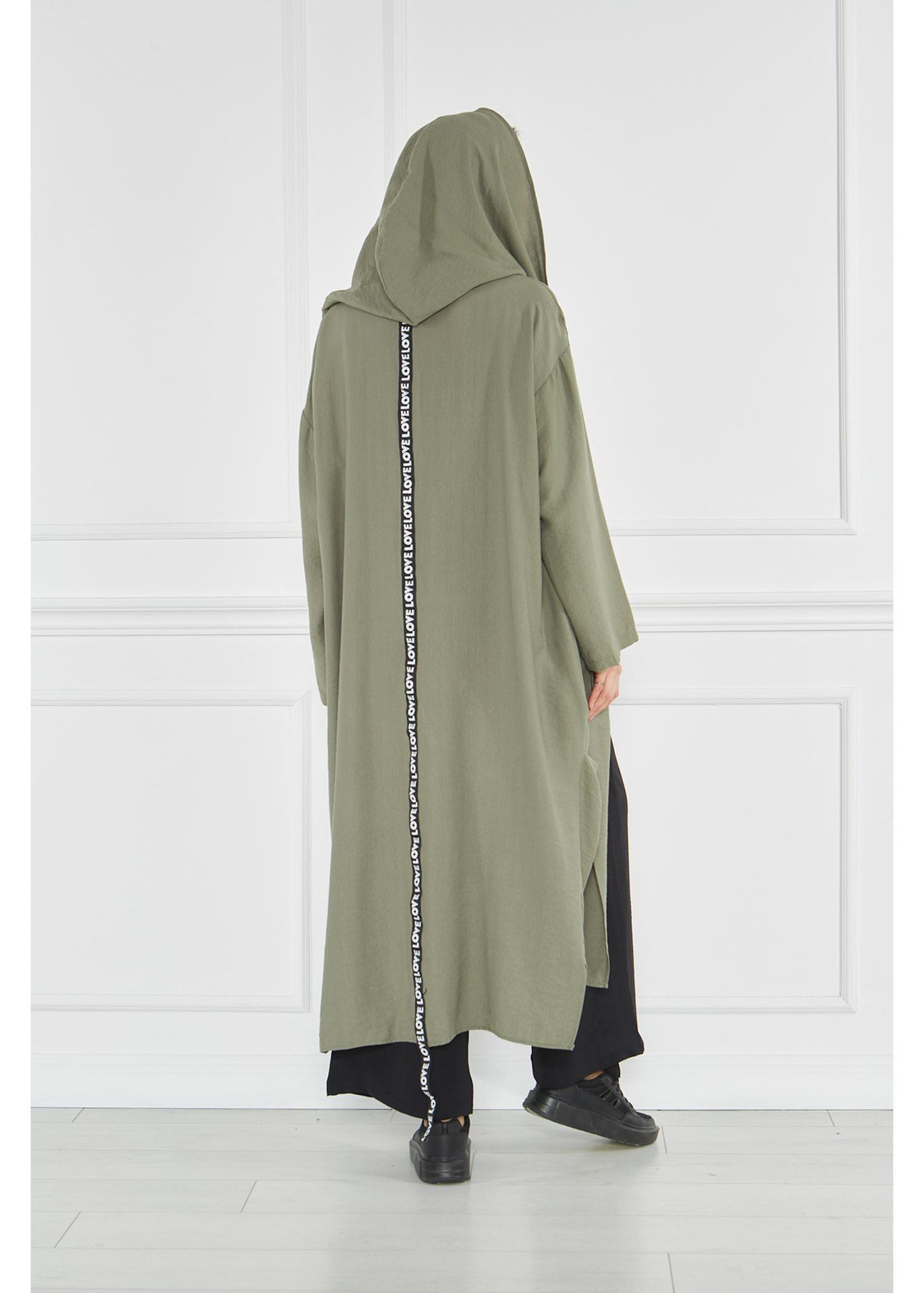 Cepli Bohem Keten Kimono-Haki