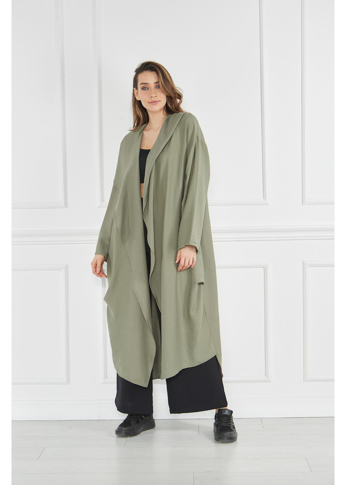 Cepli Bohem Keten Kimono-Haki