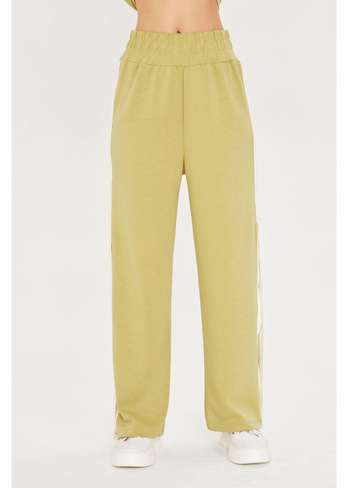 Çıtçıtlı Dalgıç Pantolon