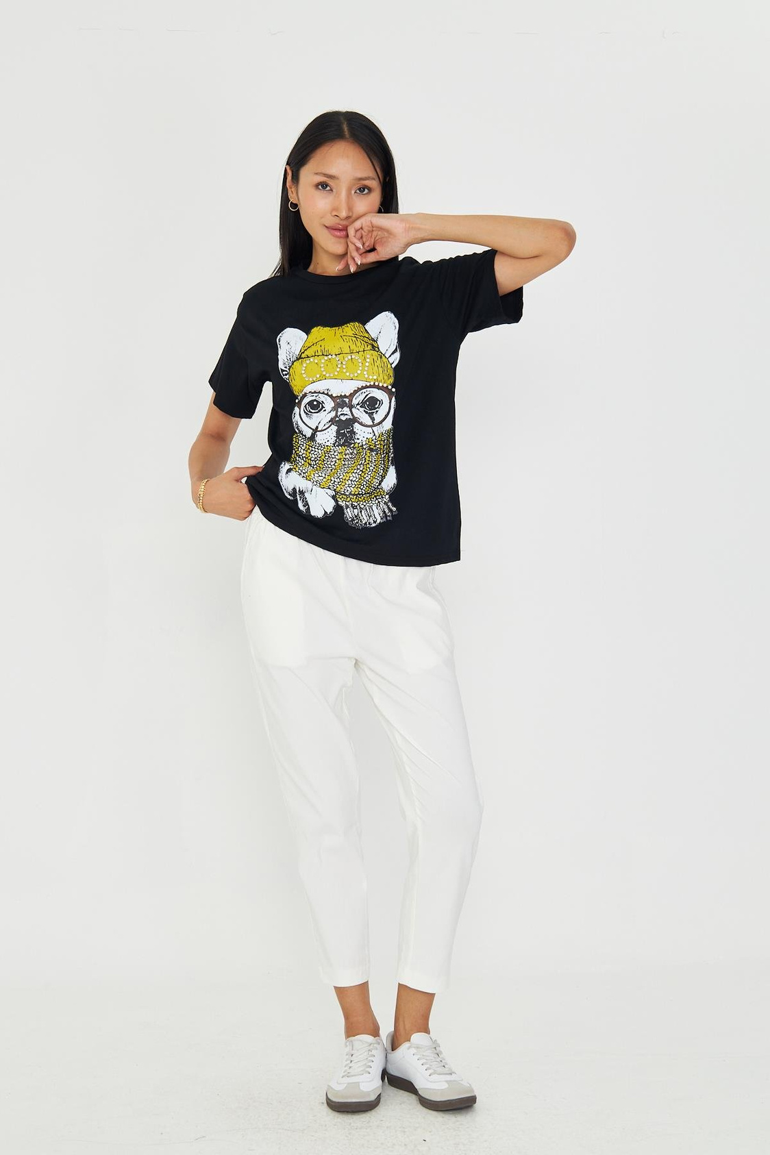 Cool Taşlı T-shirt