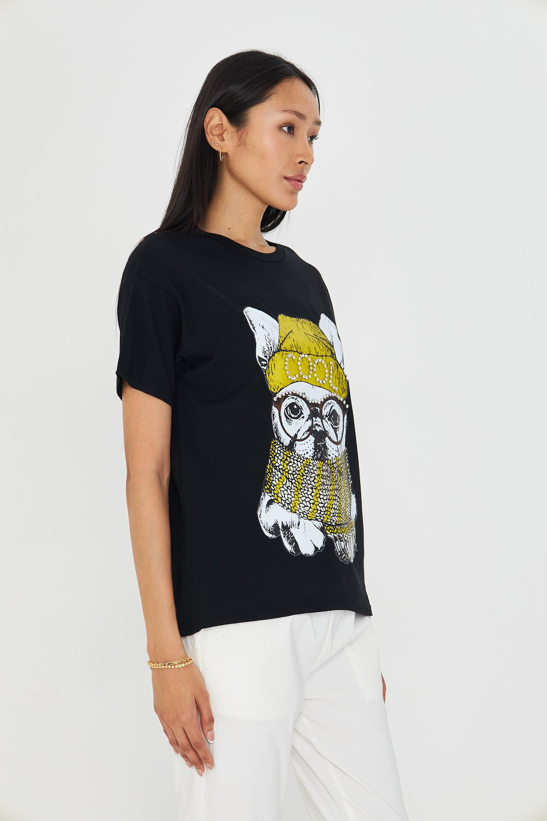 Cool Taşlı T-shirt