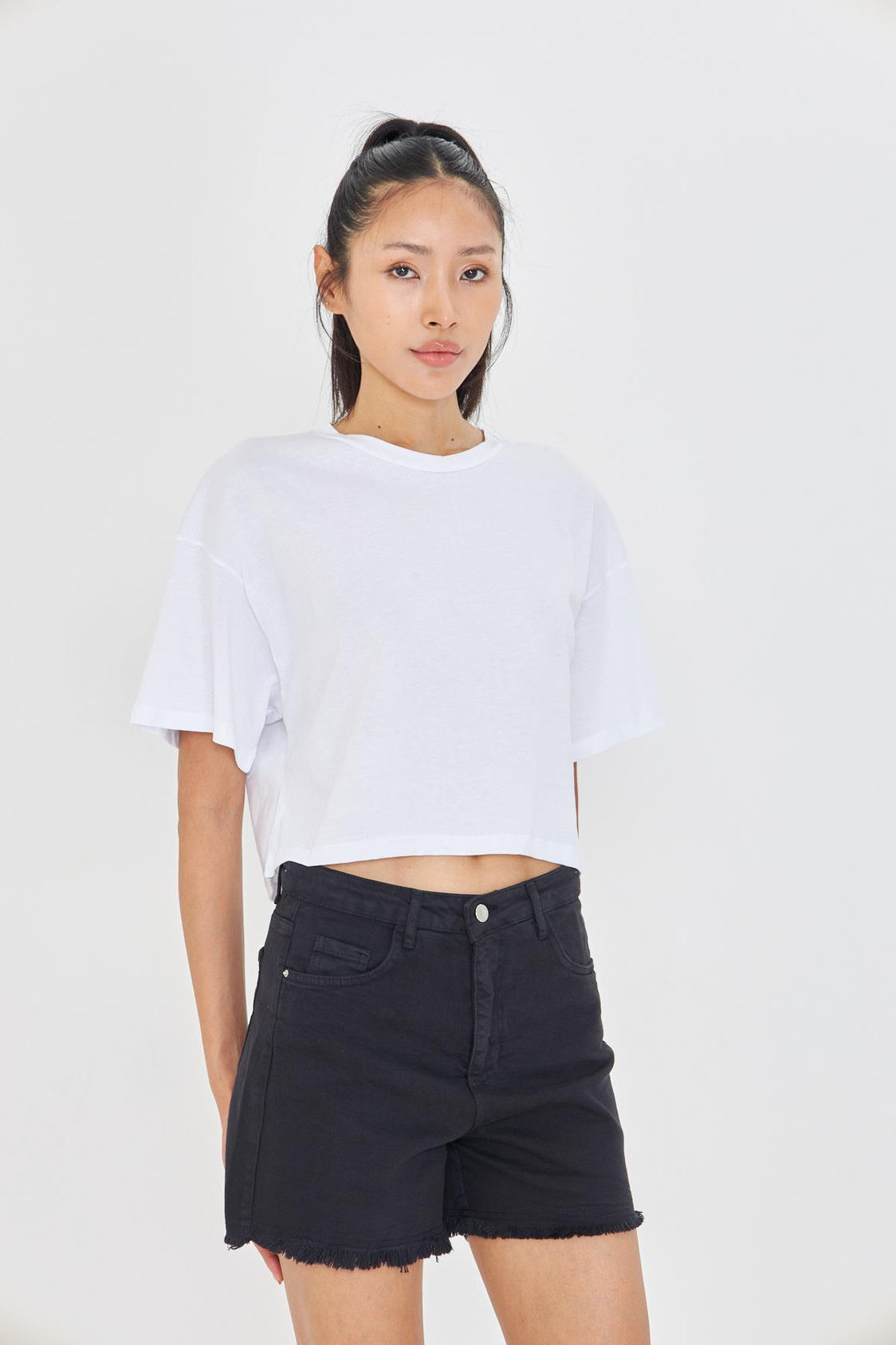 Crop Basic T-shirt