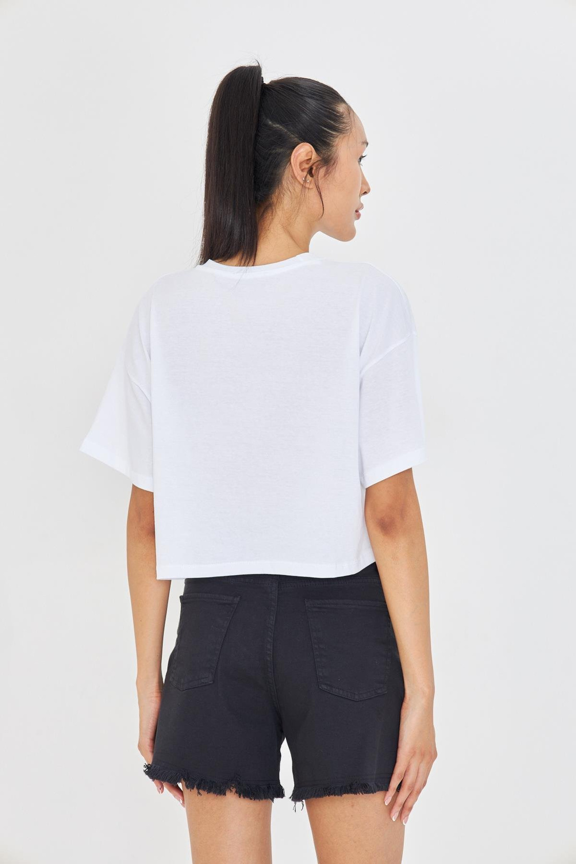 Crop Basic T-shirt
