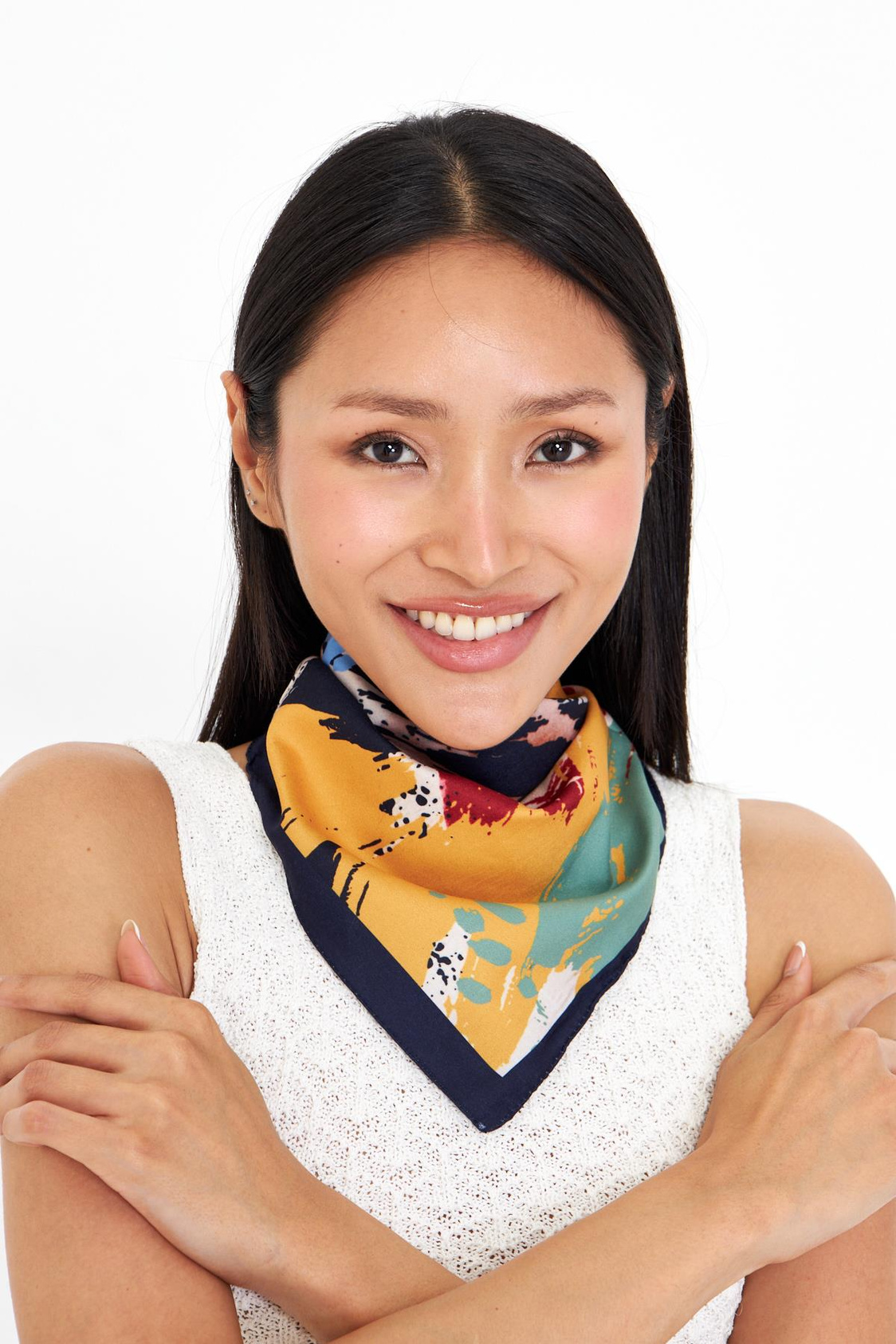 Desenli Bandana Fular