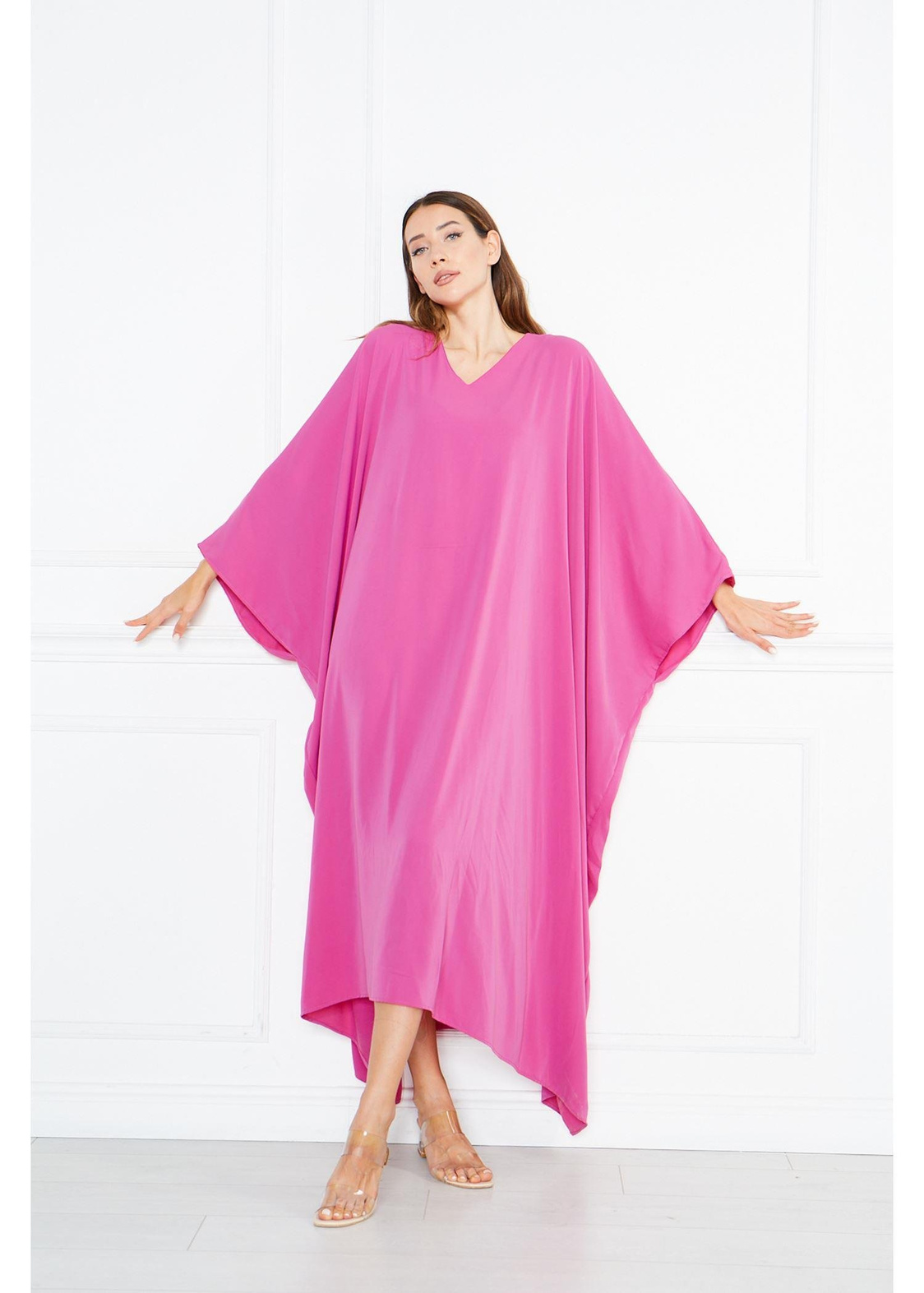 Dubai Kimono-Fuşya