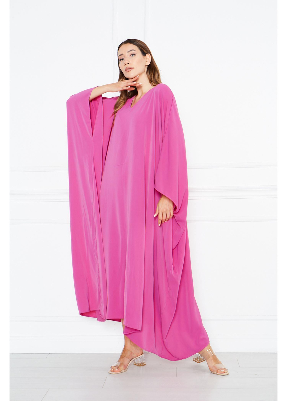 Dubai Kimono-Fuşya