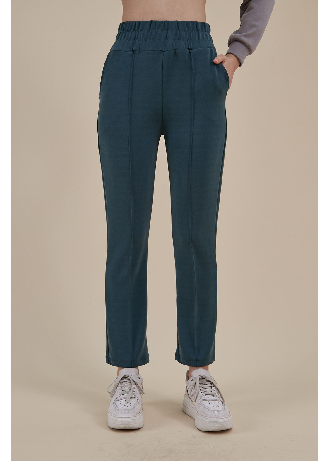 Düz Paça Dalgıç Pantolon