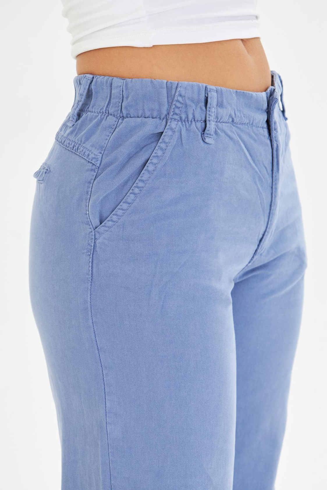 Elastik Bel Bol Paça Soft Pantolon