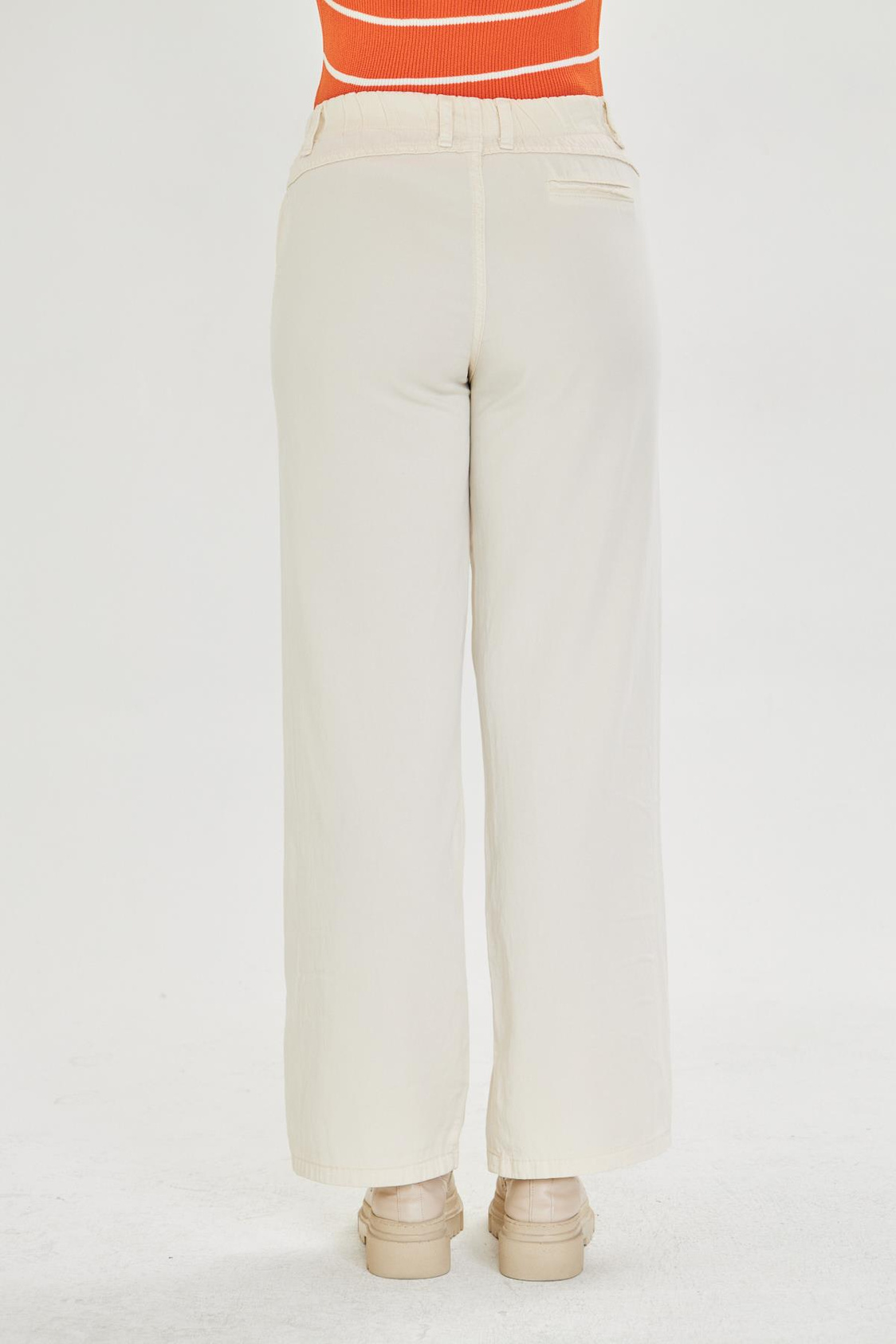 Elastik Bel Bol Paça Soft Pantolon