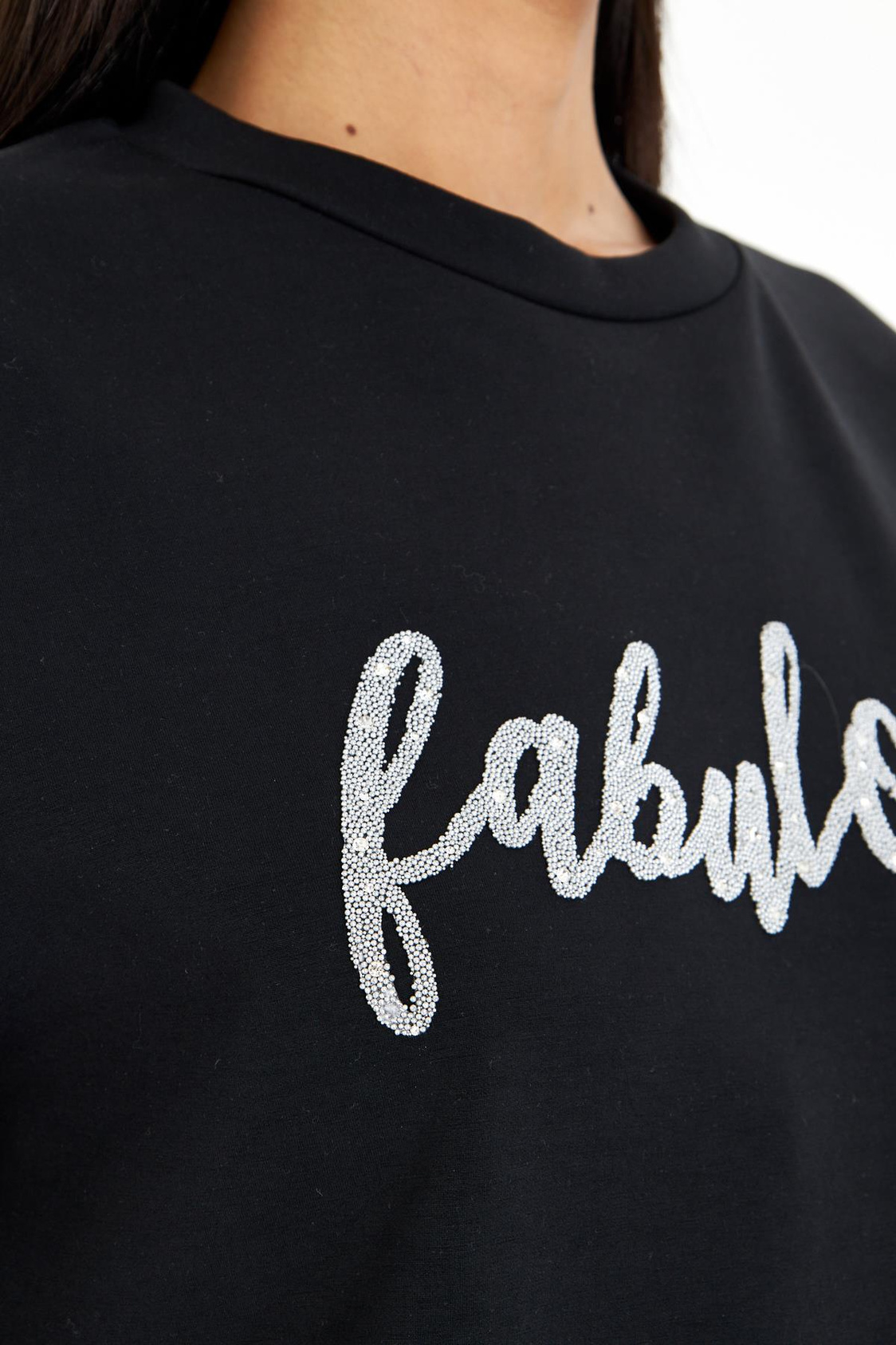 Fabulous Taşlı Bambu T-Shirt