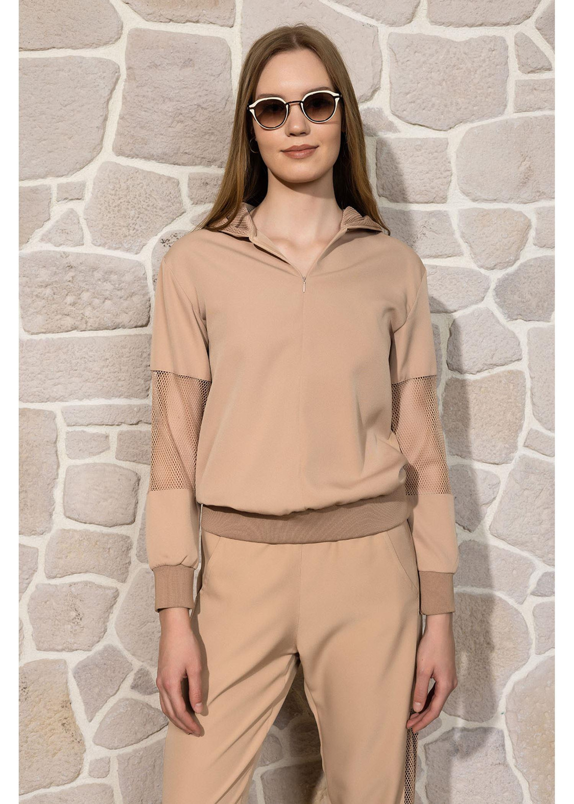 File Garnili Sweatshirt-Bej