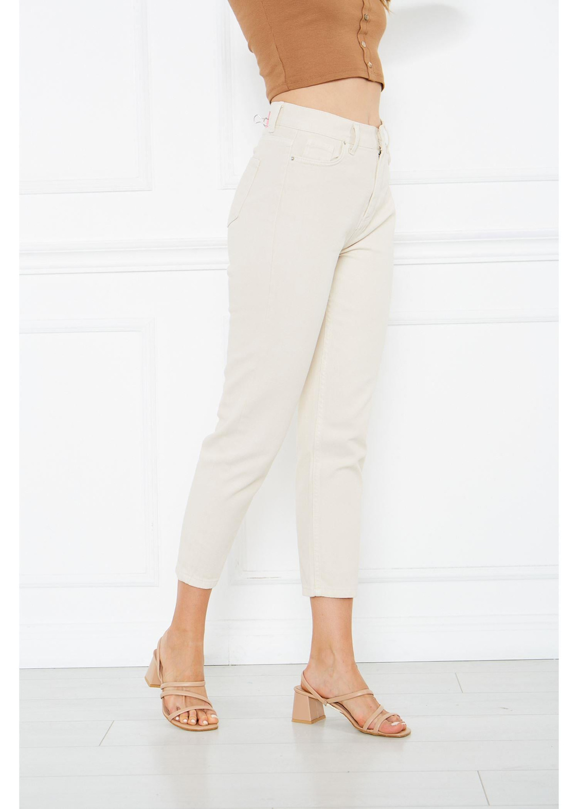 Gabardin Pantolon-Taş