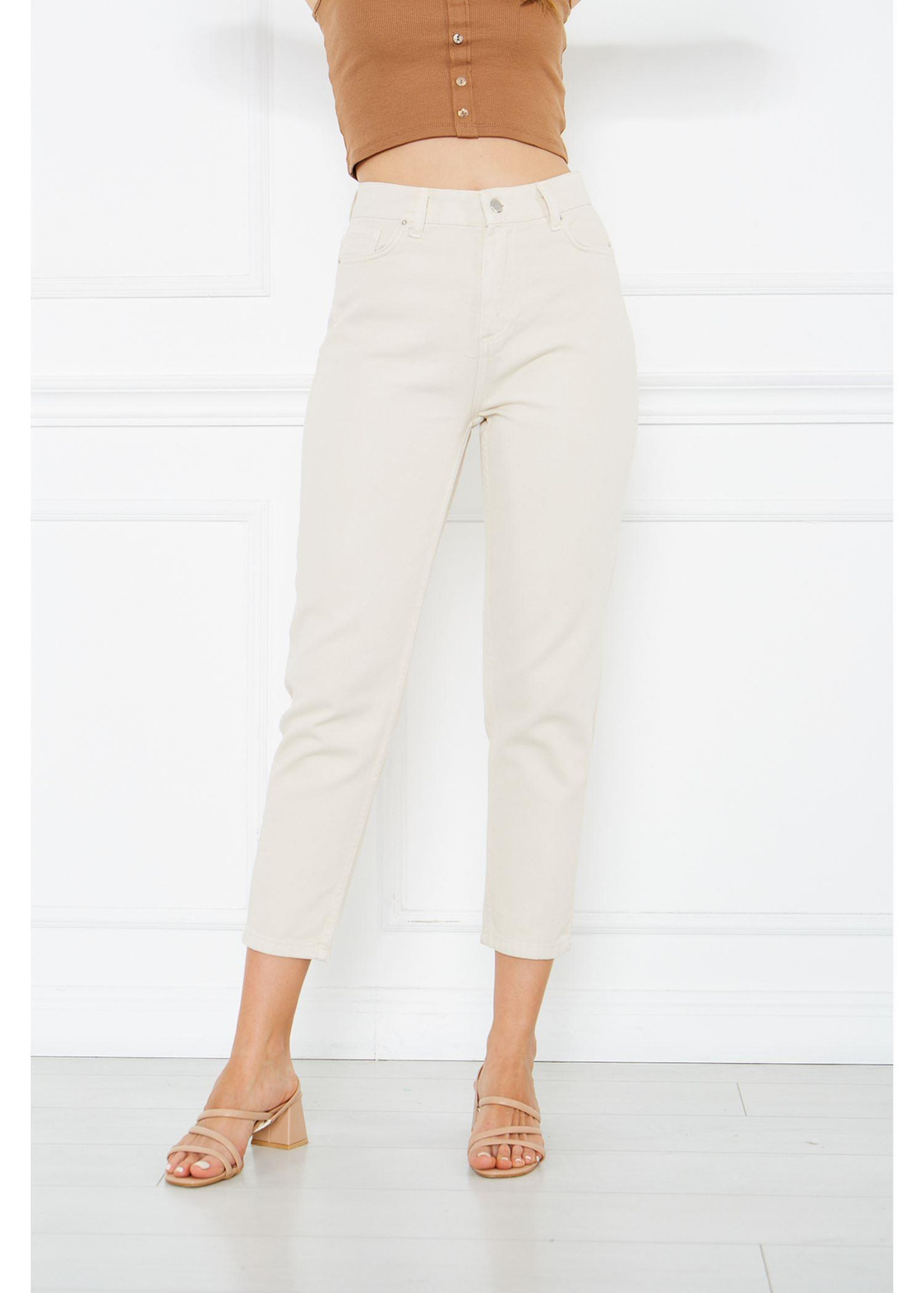 Gabardin Pantolon-Taş