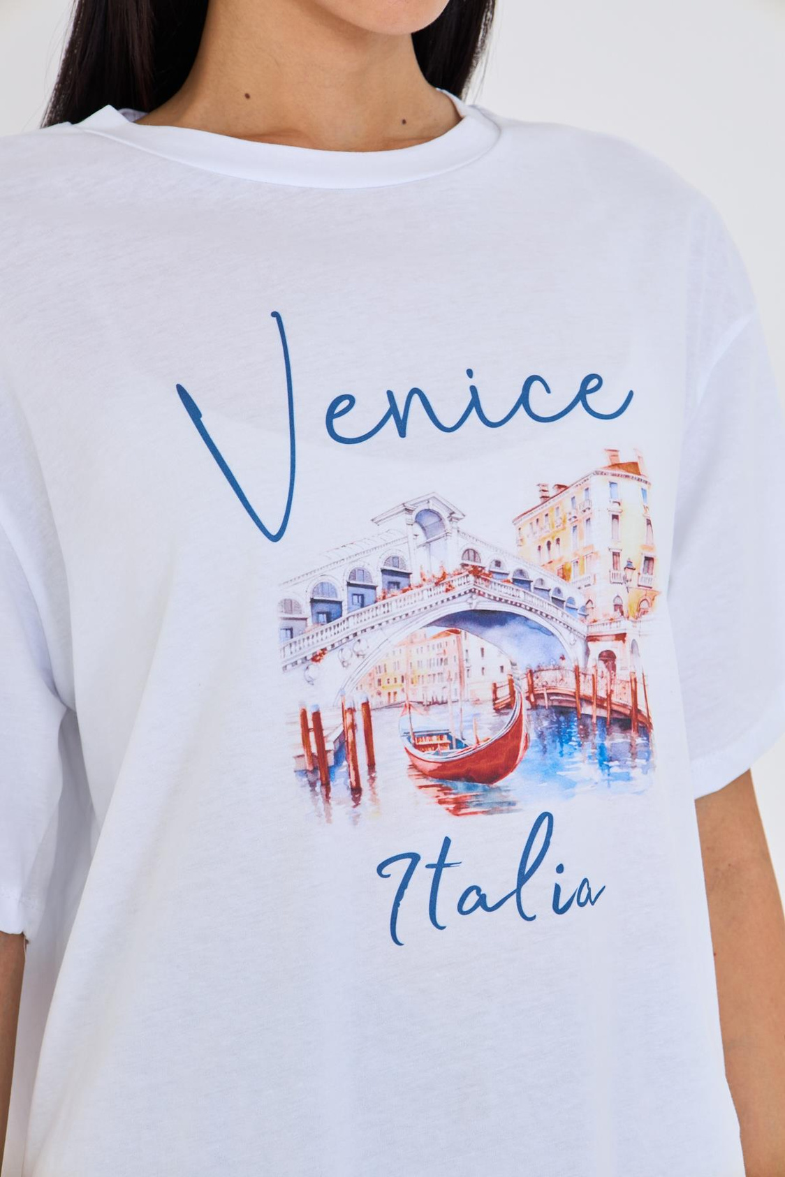 İtalya Baskılı Süprem T-shirt