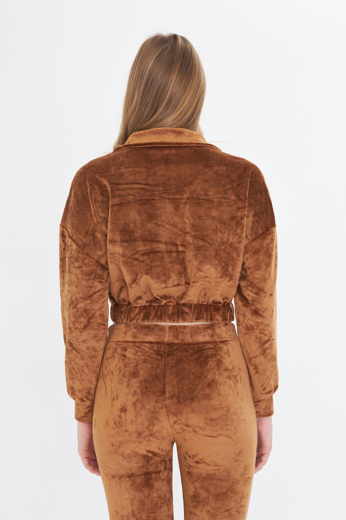 Kadife Sweatshirt - Camel