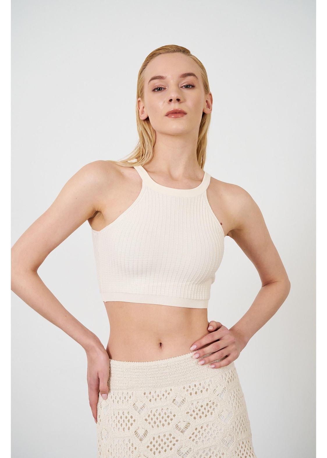 POLİAMİD CROP TOP