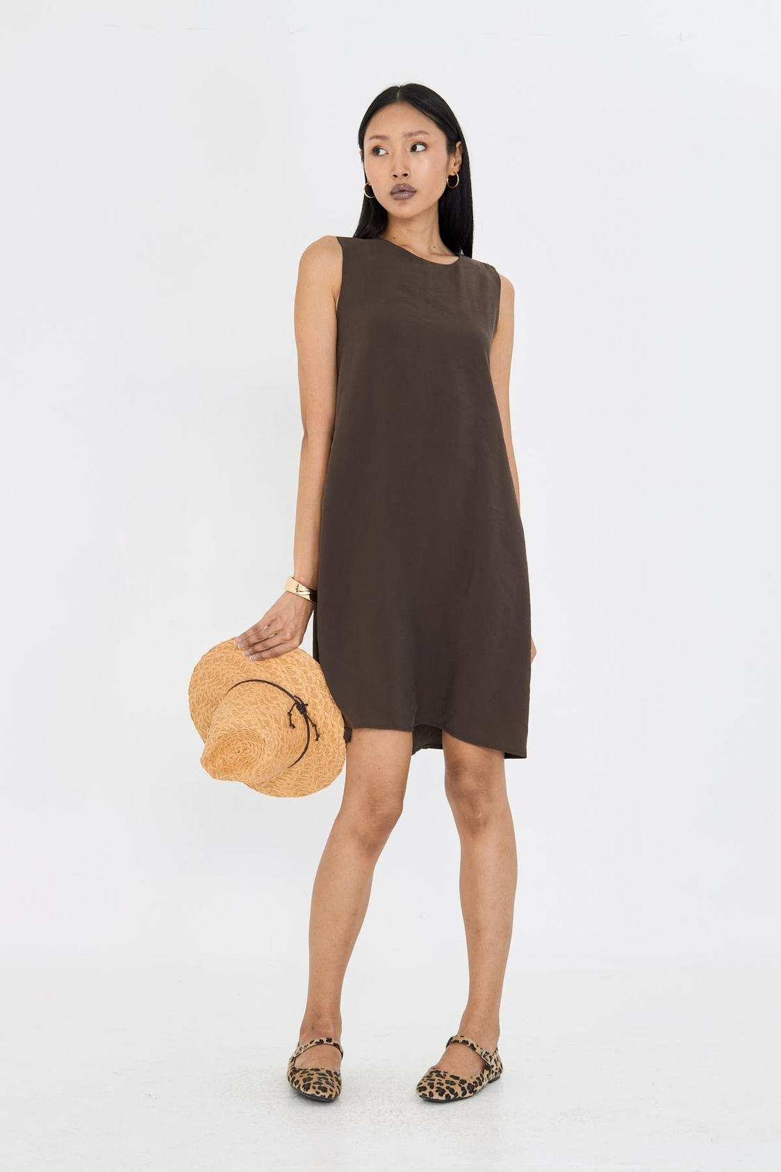 Sıfır Kol Modal Elbise