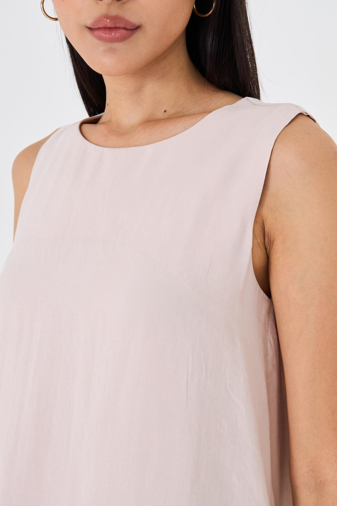 Sıfır Kol Modal Elbise