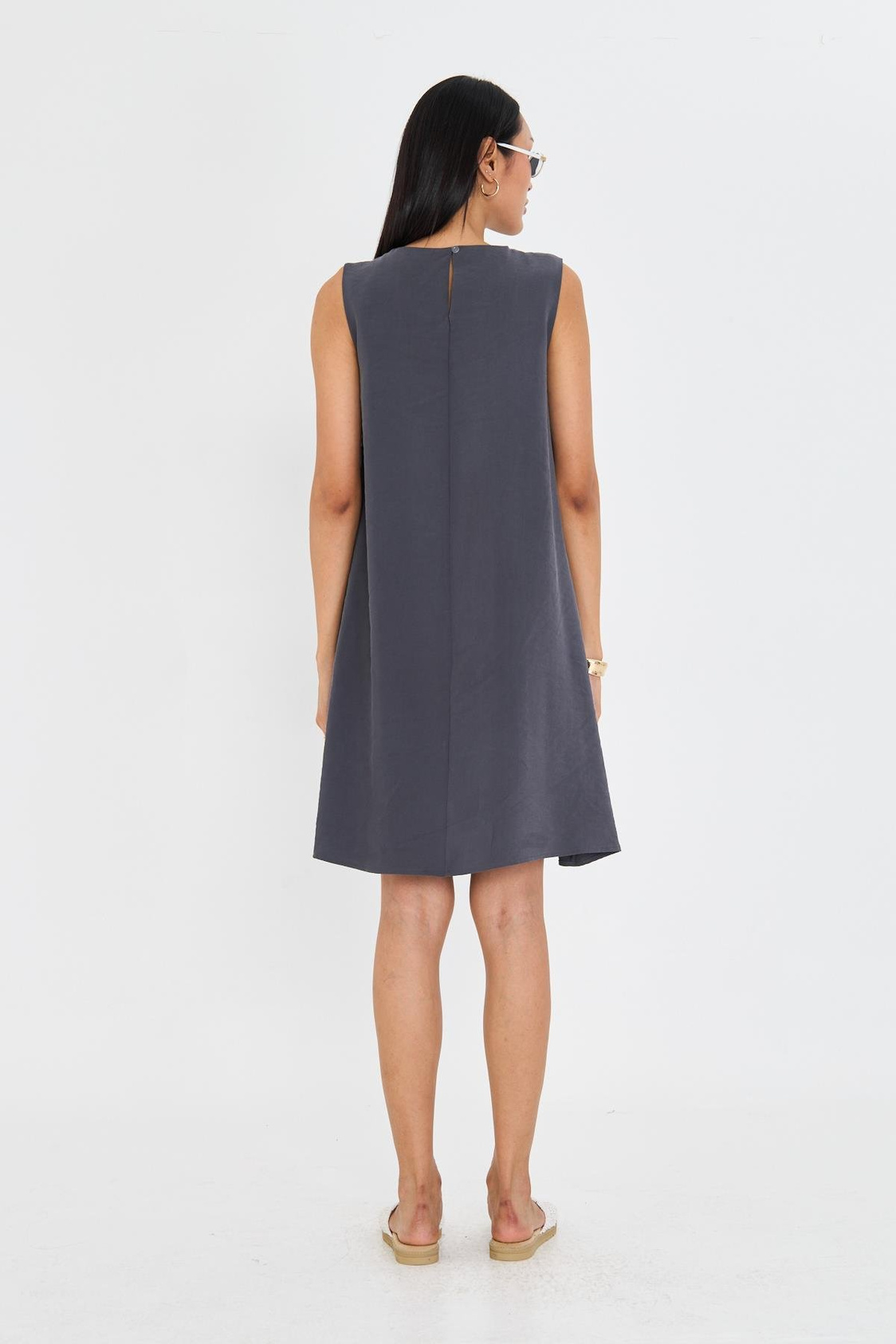 Sıfır Kol Modal Elbise