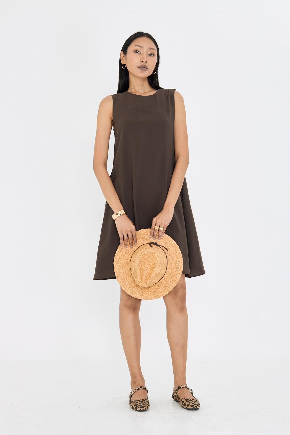 Sıfır Kol Modal Elbise