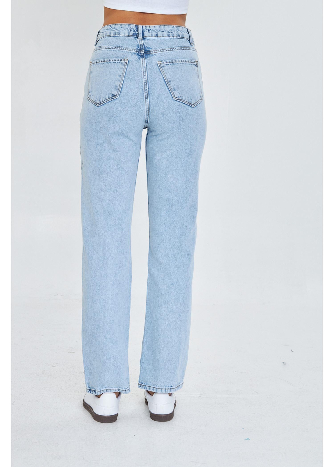 Straight Fit Jean Pantolon