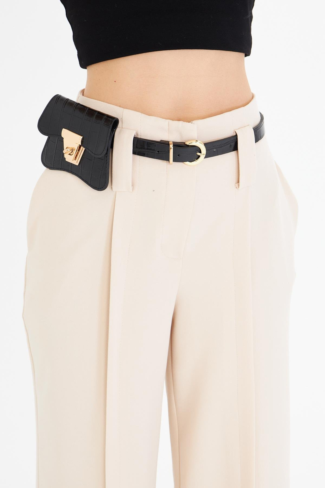 Yırtmaçlı Atlas Pantolon