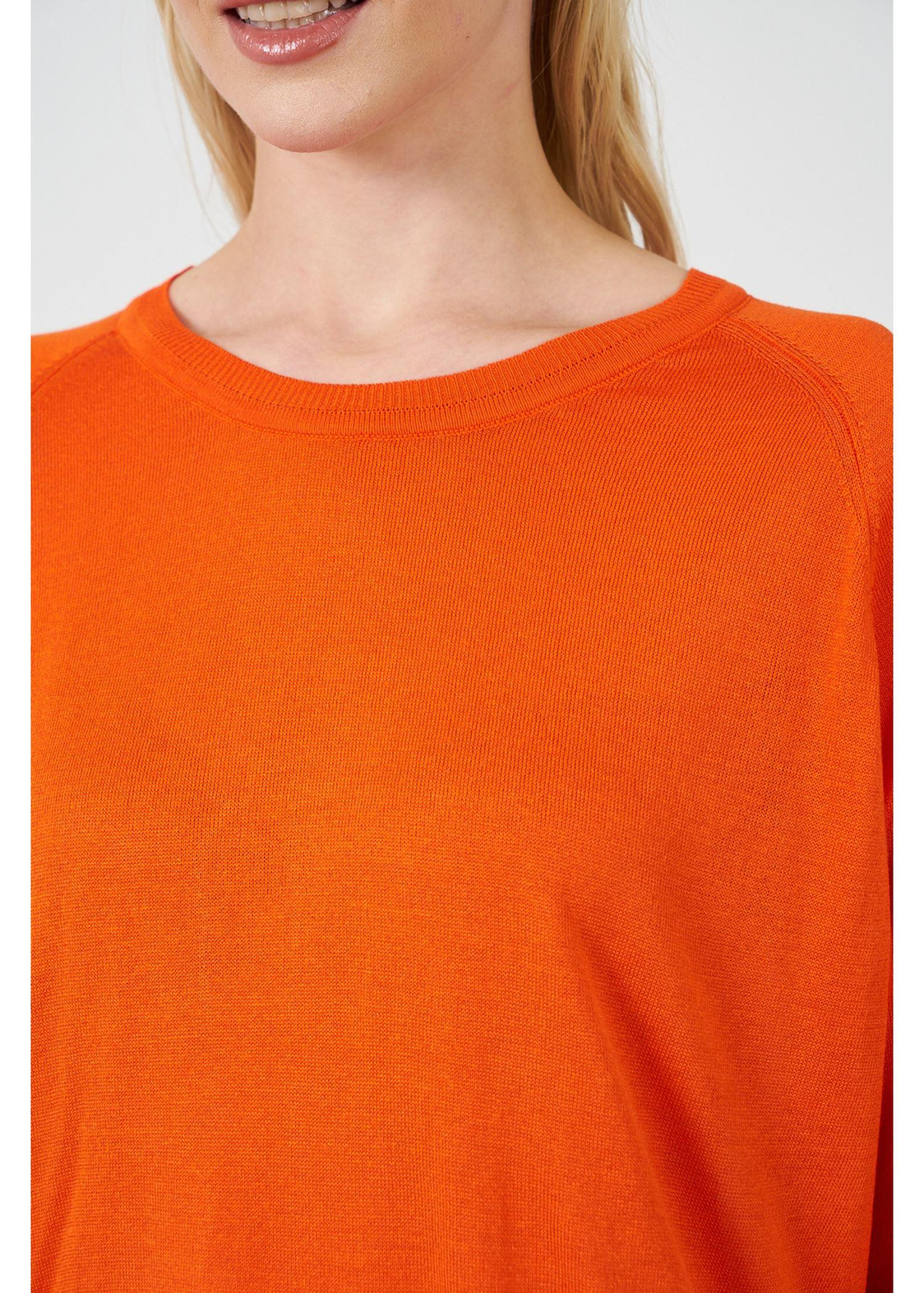 Yumuşak Basic Triko-Turuncu