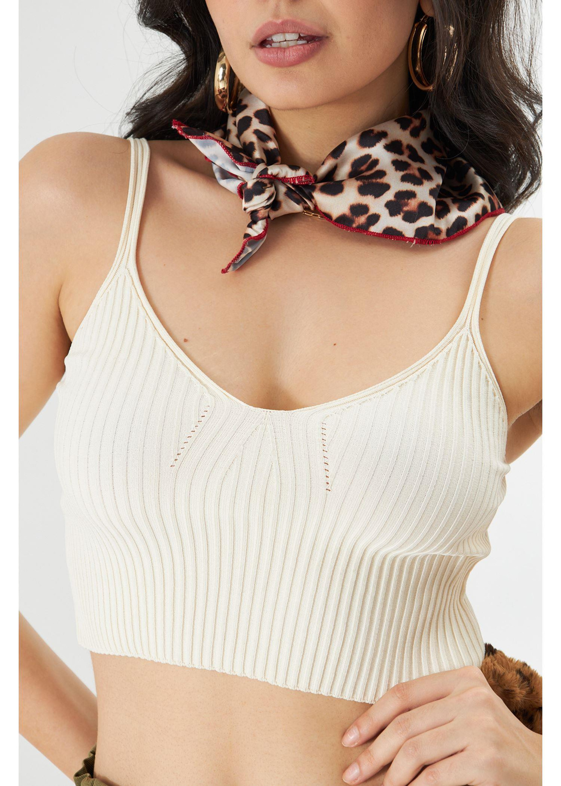 Askılı Crop Atlet