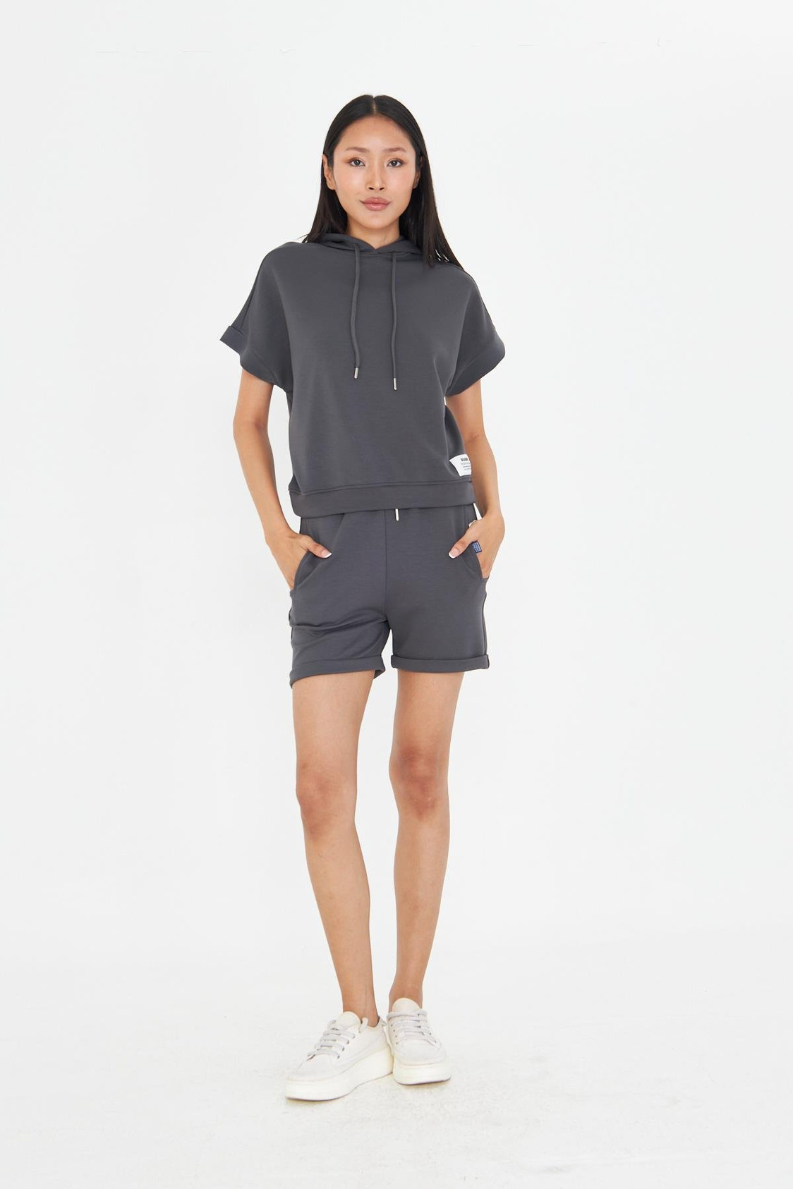 Bağcıklı Lastikli Modal Şort