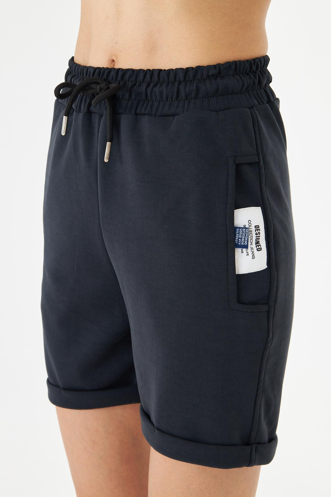 Bağcıklı Lastikli Modal Şort