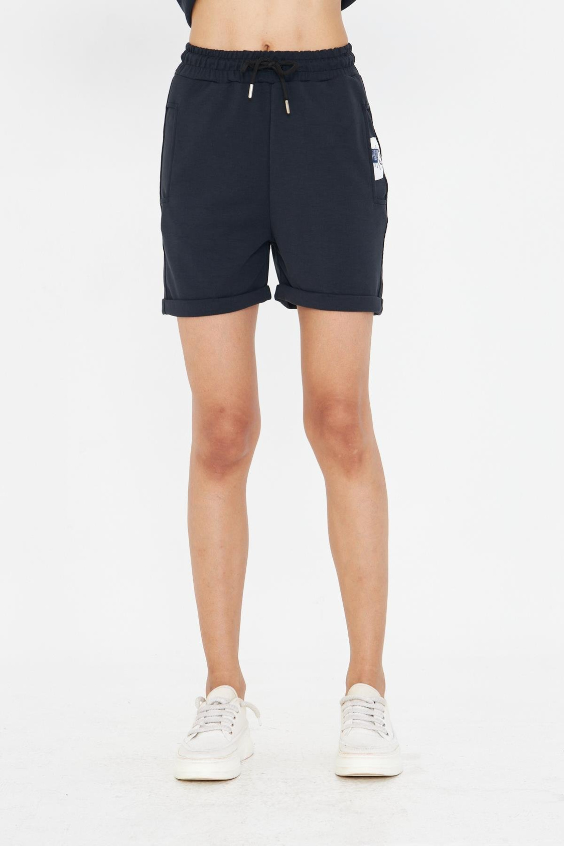 Bağcıklı Lastikli Modal Şort