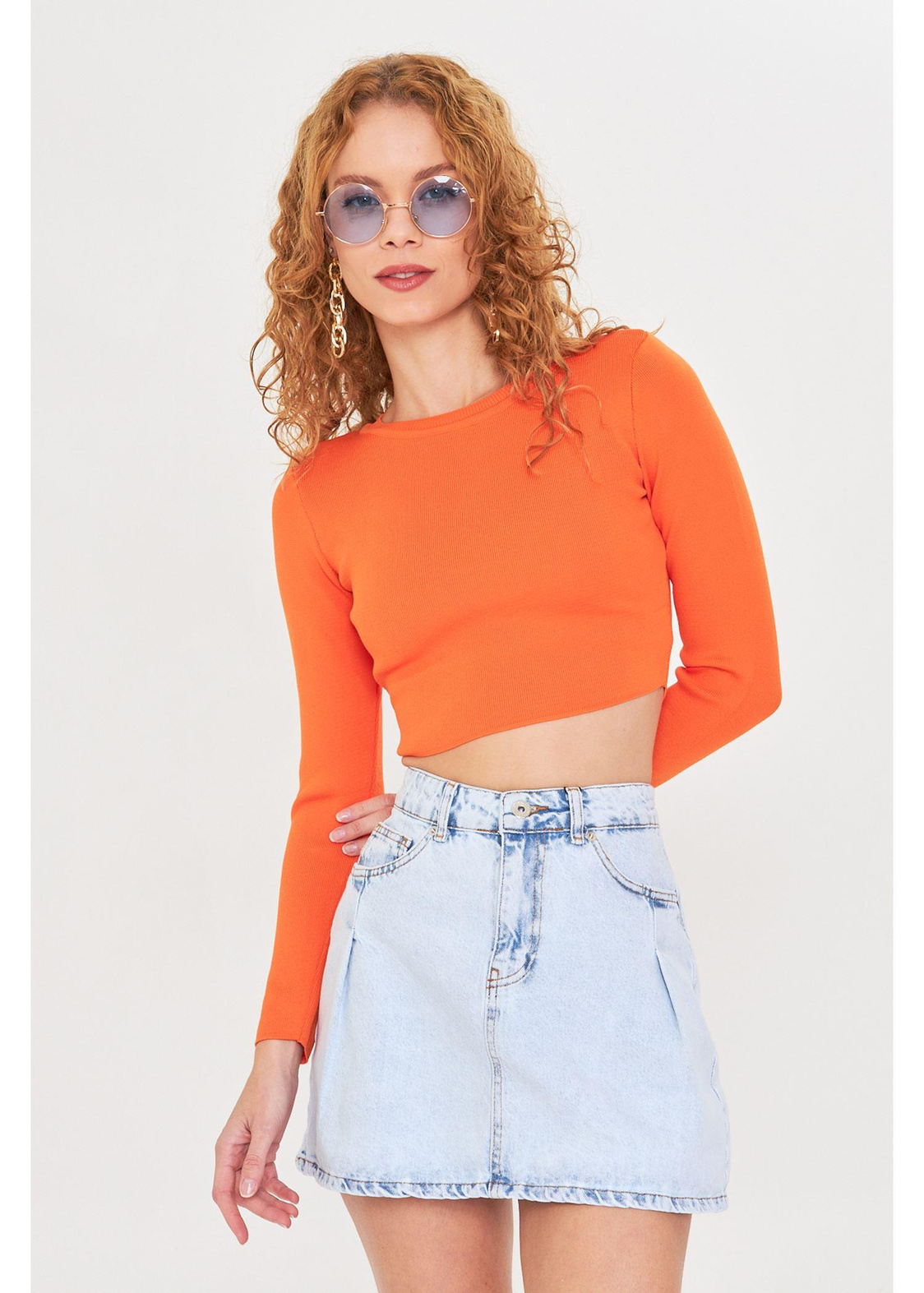 Basic Yaka Crop Kazak