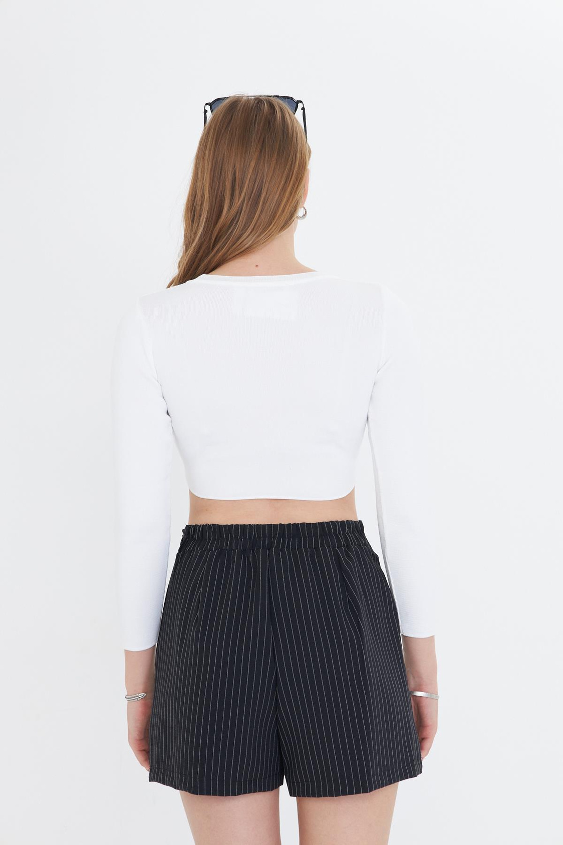 Basic Yaka Crop Kazak - Ekru