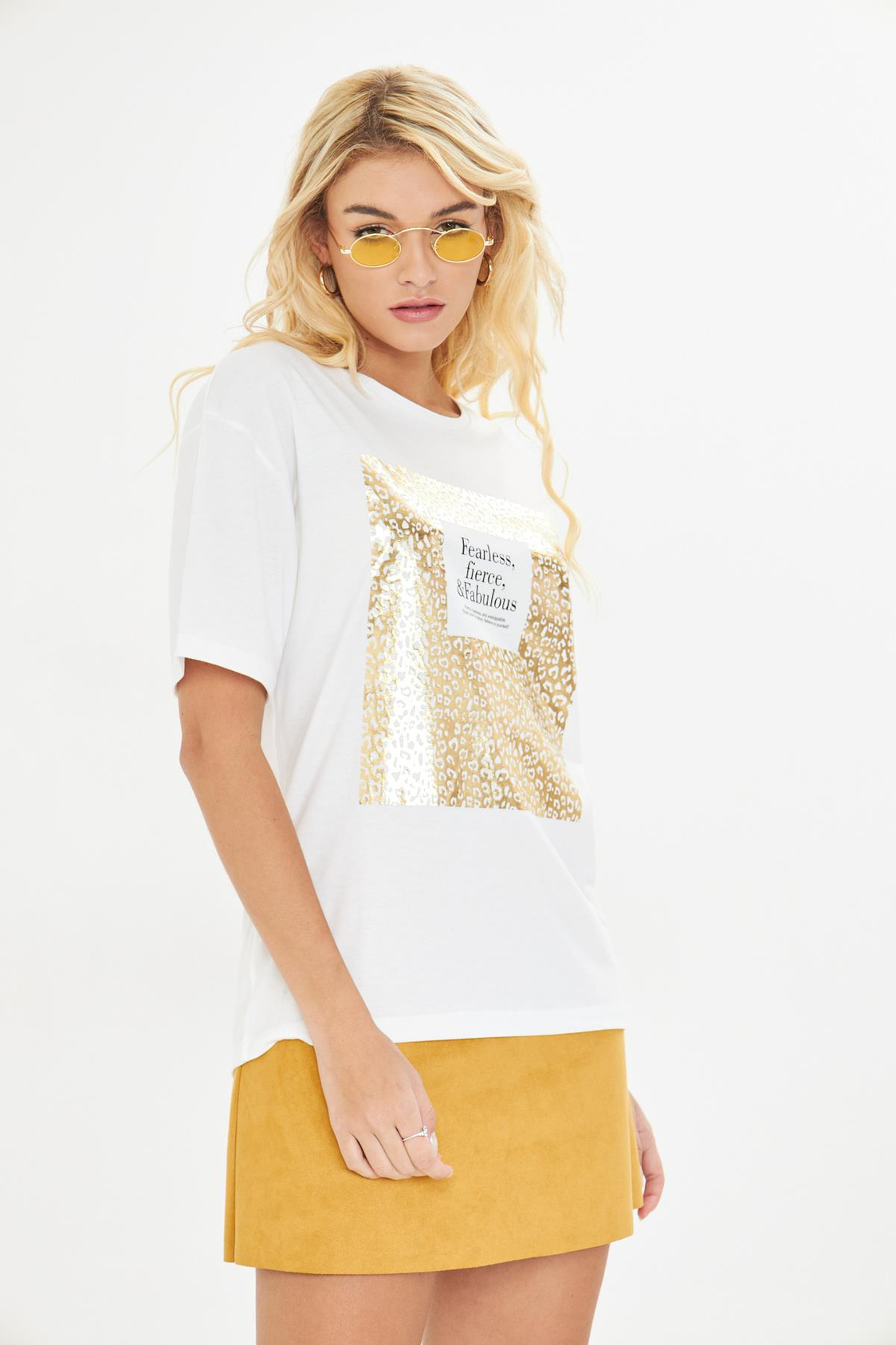 Baskılı Basic T-shirt