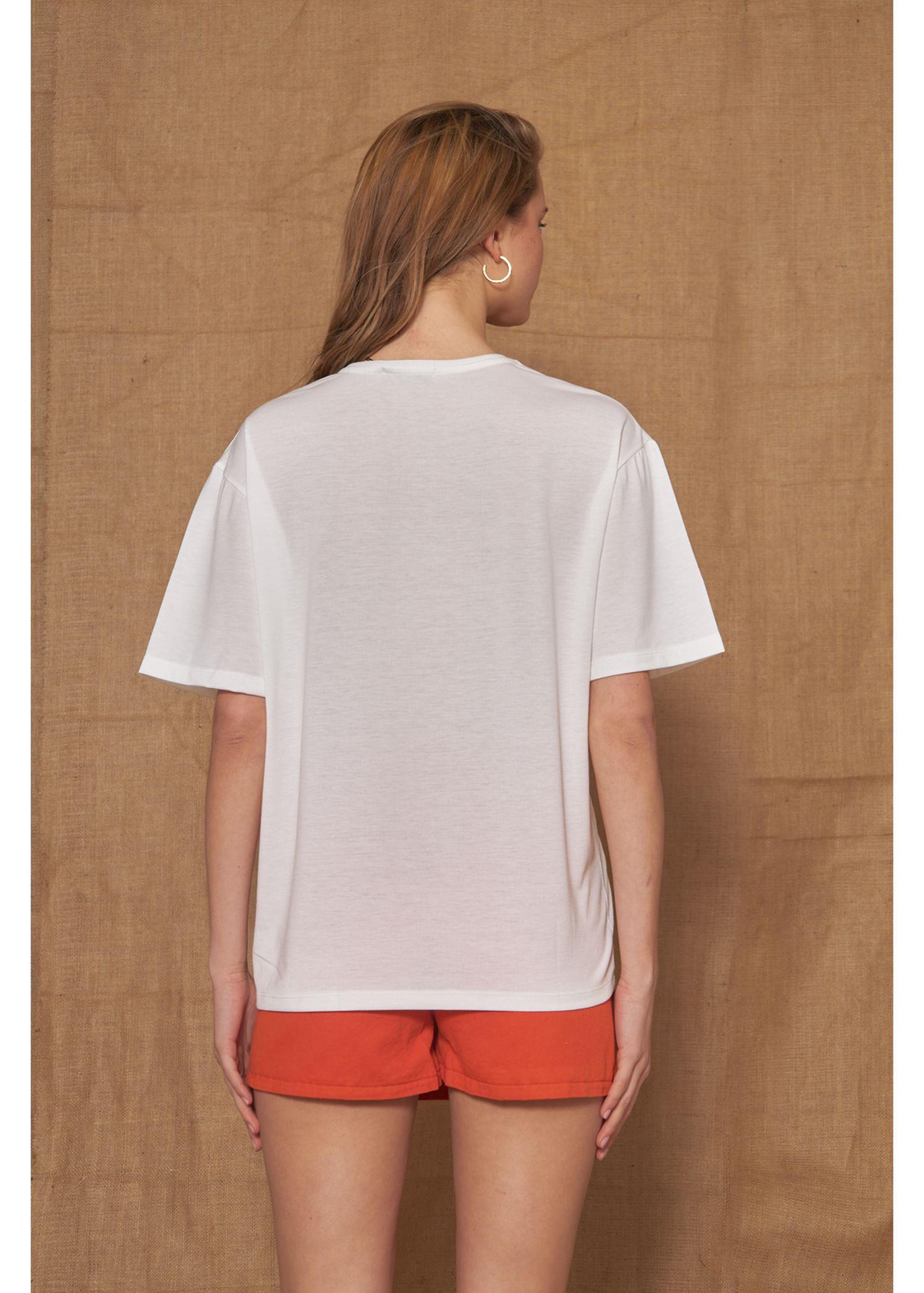 Baskılı Basic T-shirt