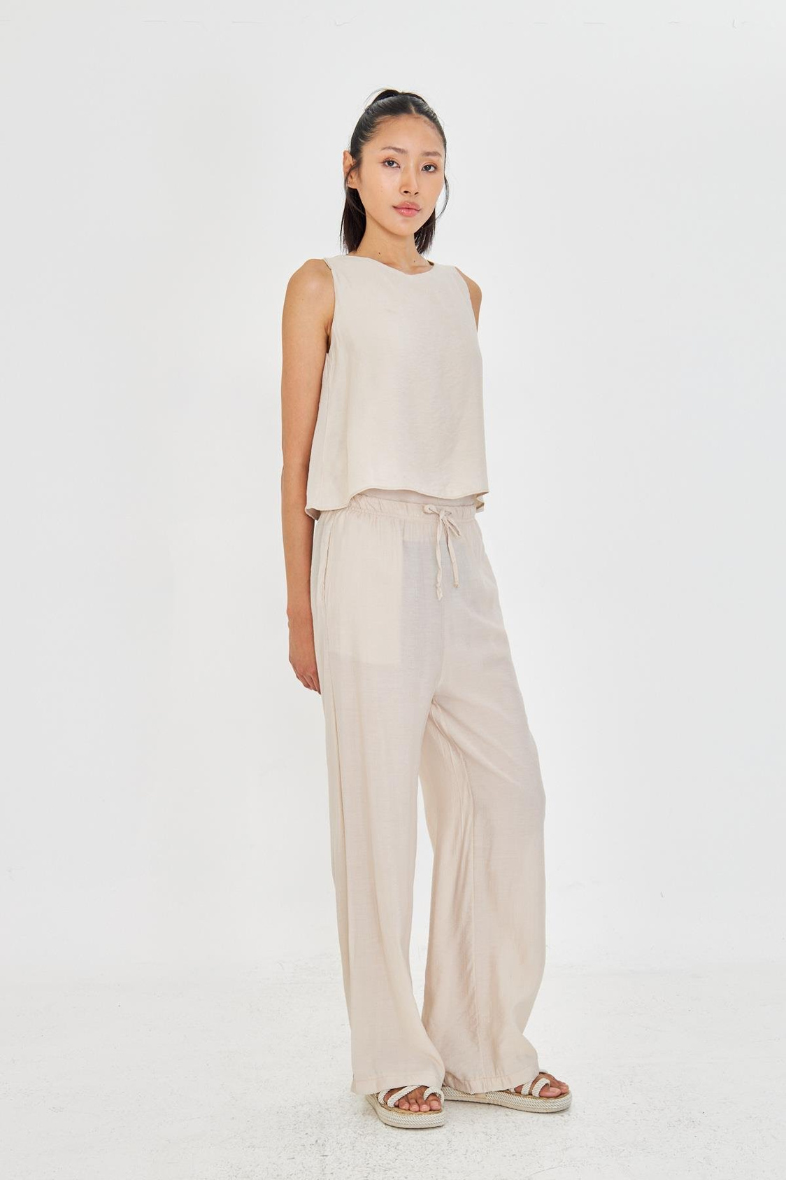 Beli Bağlamalı Pantolon