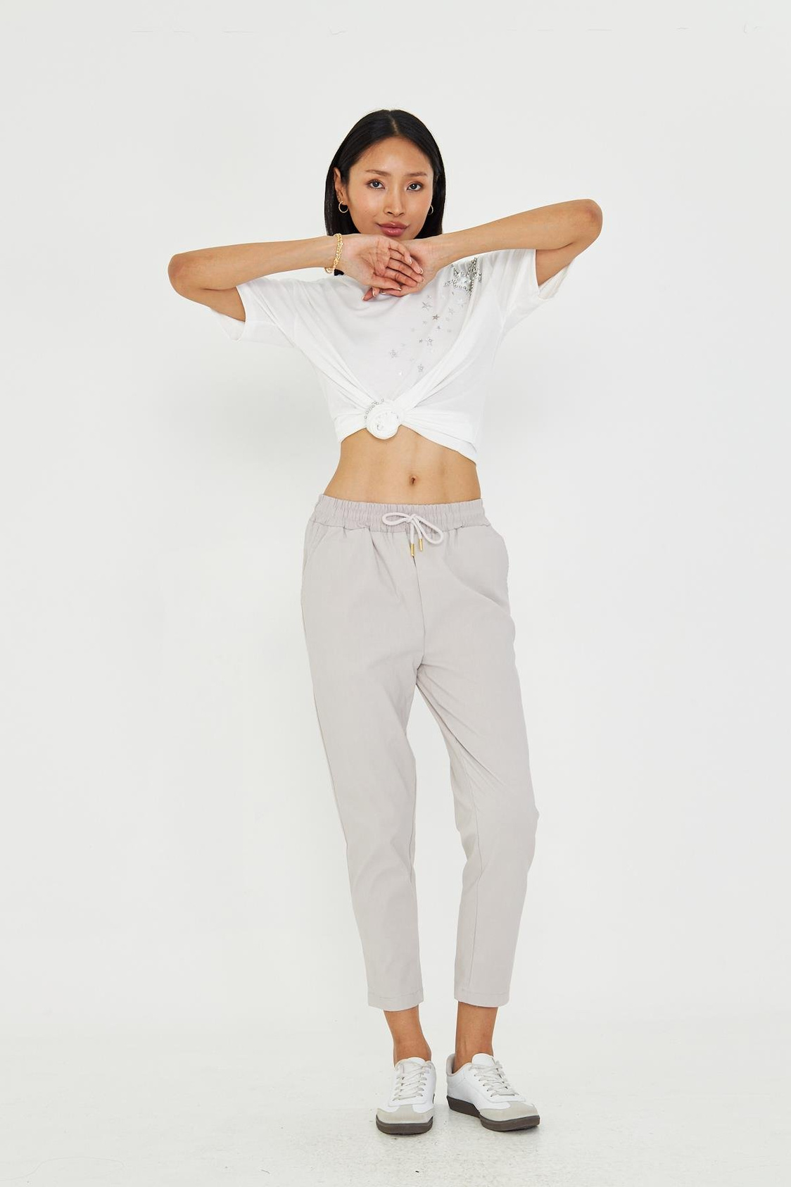 Beli Lastikli Fleto Cepli Pantolon