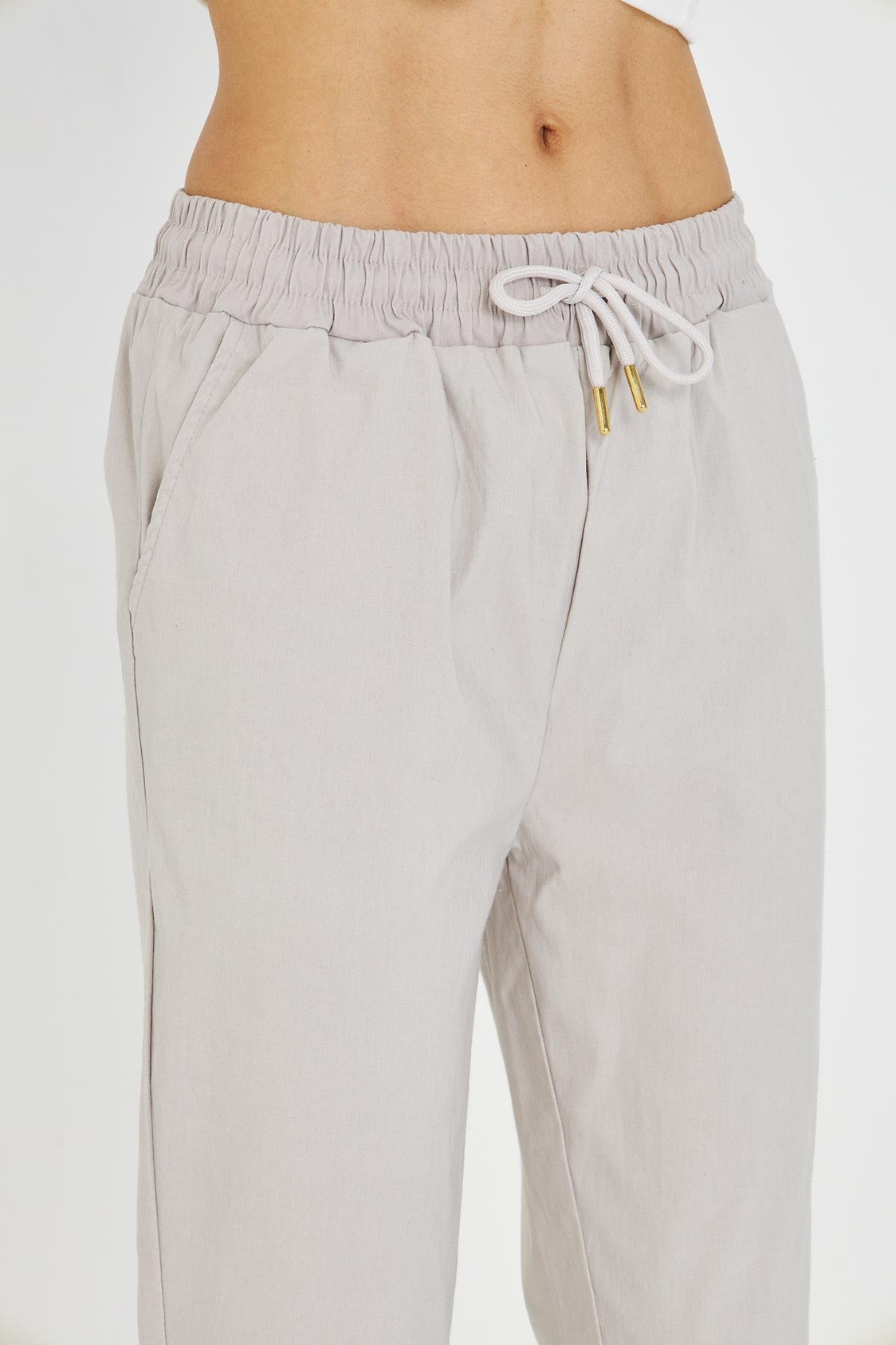 Beli Lastikli Fleto Cepli Pantolon