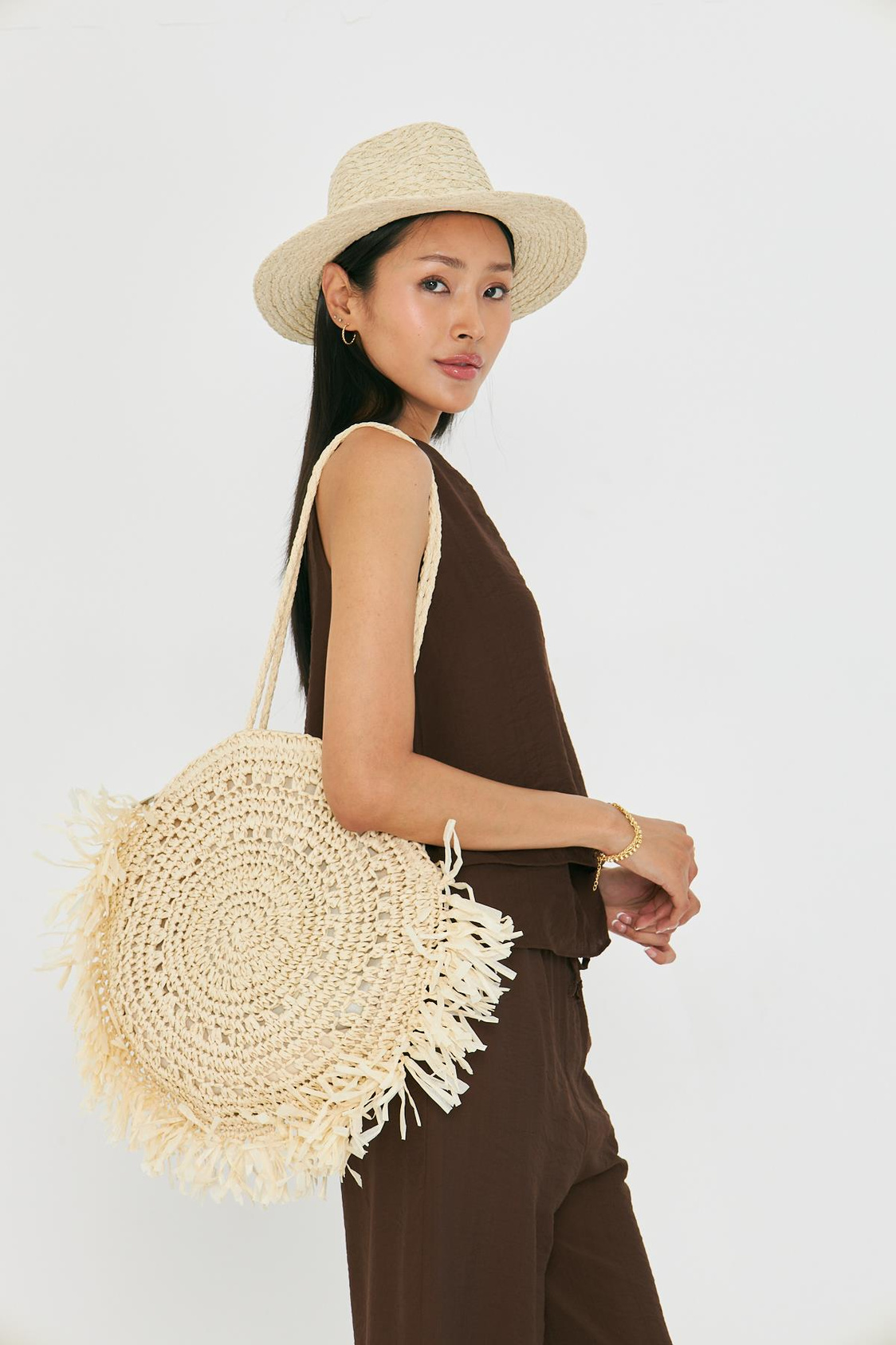 Bisiklet Yaka Kısa Bluz